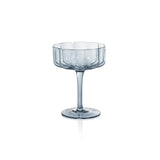 Rocco Handblown Coupe in Blue