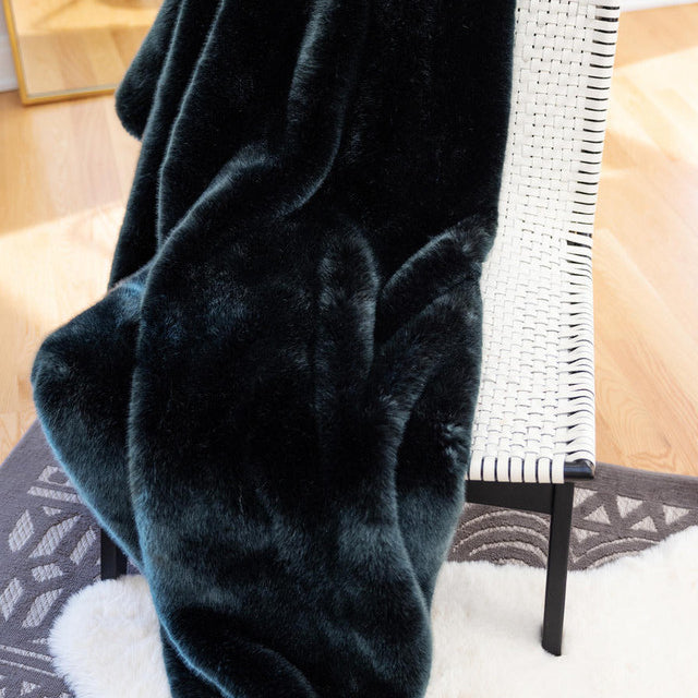 Couture Fur Throw