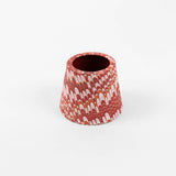 Hand Marbled Poldina Lampshade Cover - Red Mountain