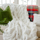 Couture Fur Throw