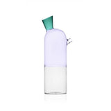 Ichendorf Travasi Bottle Clear, Lilac, & Green