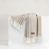 Dune Italian Herringbone Throw
